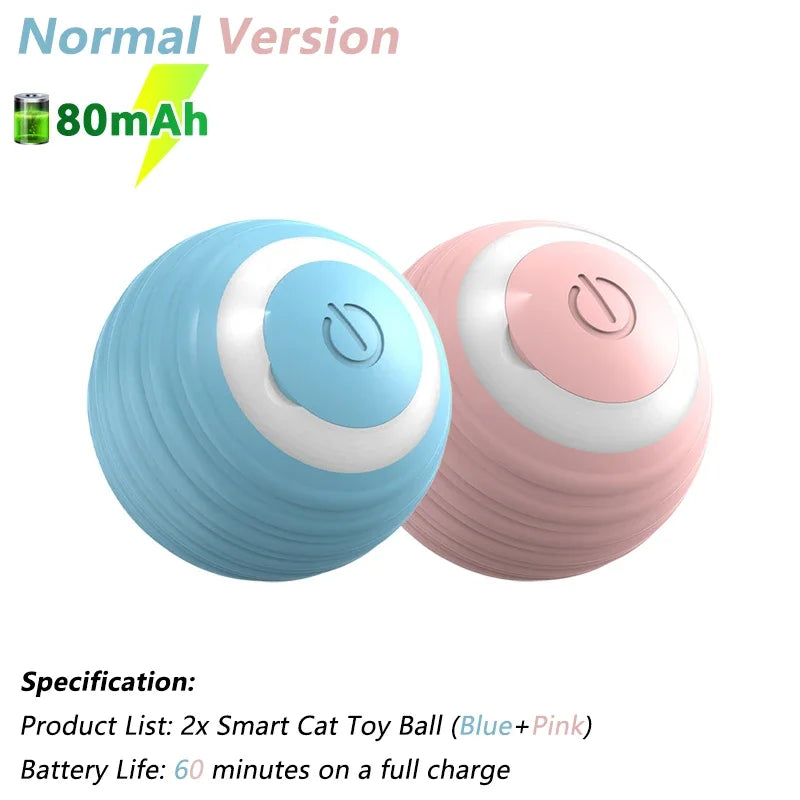 Smart Rolling Cat Ball – Automatic Fun for Curious Cats