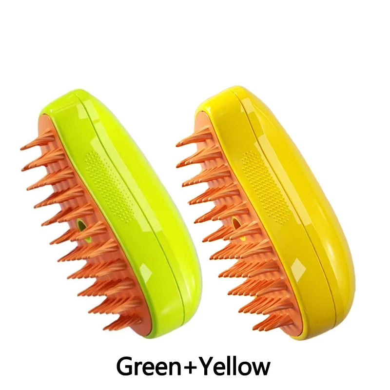 Electric Steamy Brush for Massage Pet