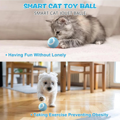 Smart Rolling Cat Ball – Automatic Fun for Curious Cats